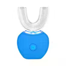 U-Shaped Sonic Electric Toothbrush for Adults - Teeth Whitening Oral Cleaner with Gum Care & Rechargeable Design